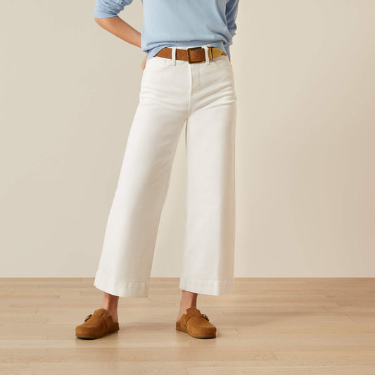 Ariat Trends Ultra High Rise Countryside Wide Leg Crop Jeans