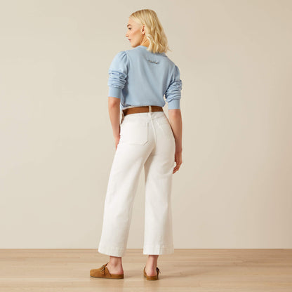 Ariat Trends Ultra High Rise Countryside Wide Leg Crop Jeans