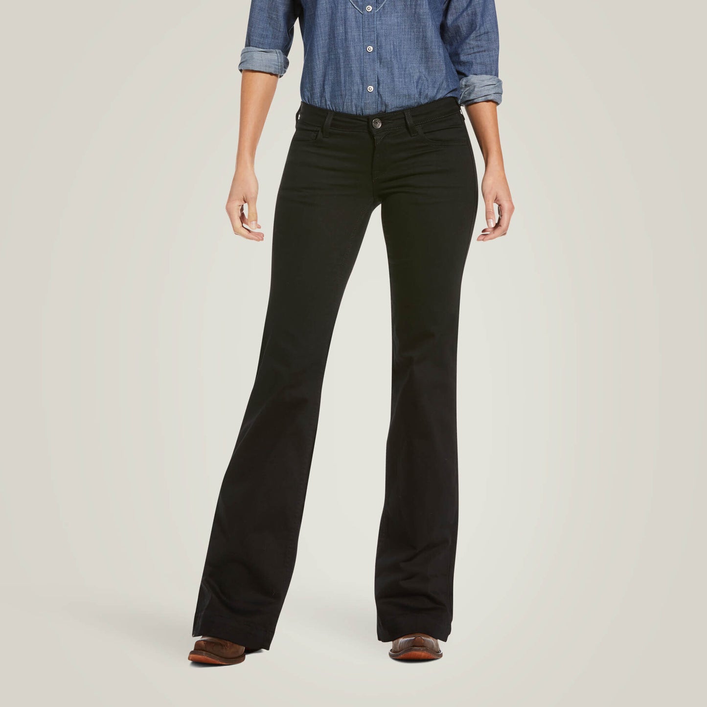 Ariat Trends Trouser Mid Rise Forever Wide Leg Pant