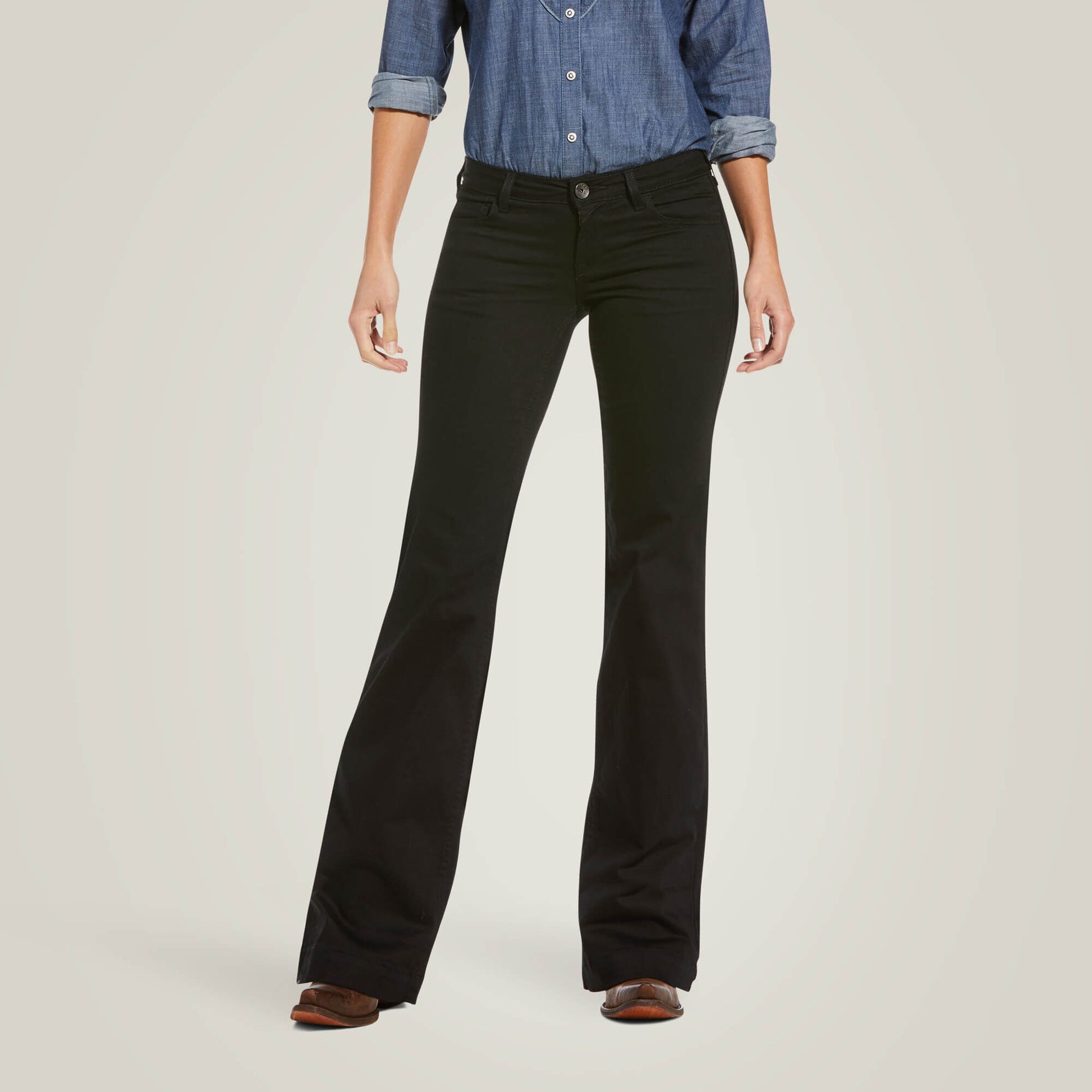 Ariat Trends Trouser Mid Rise Forever Wide Leg Pant