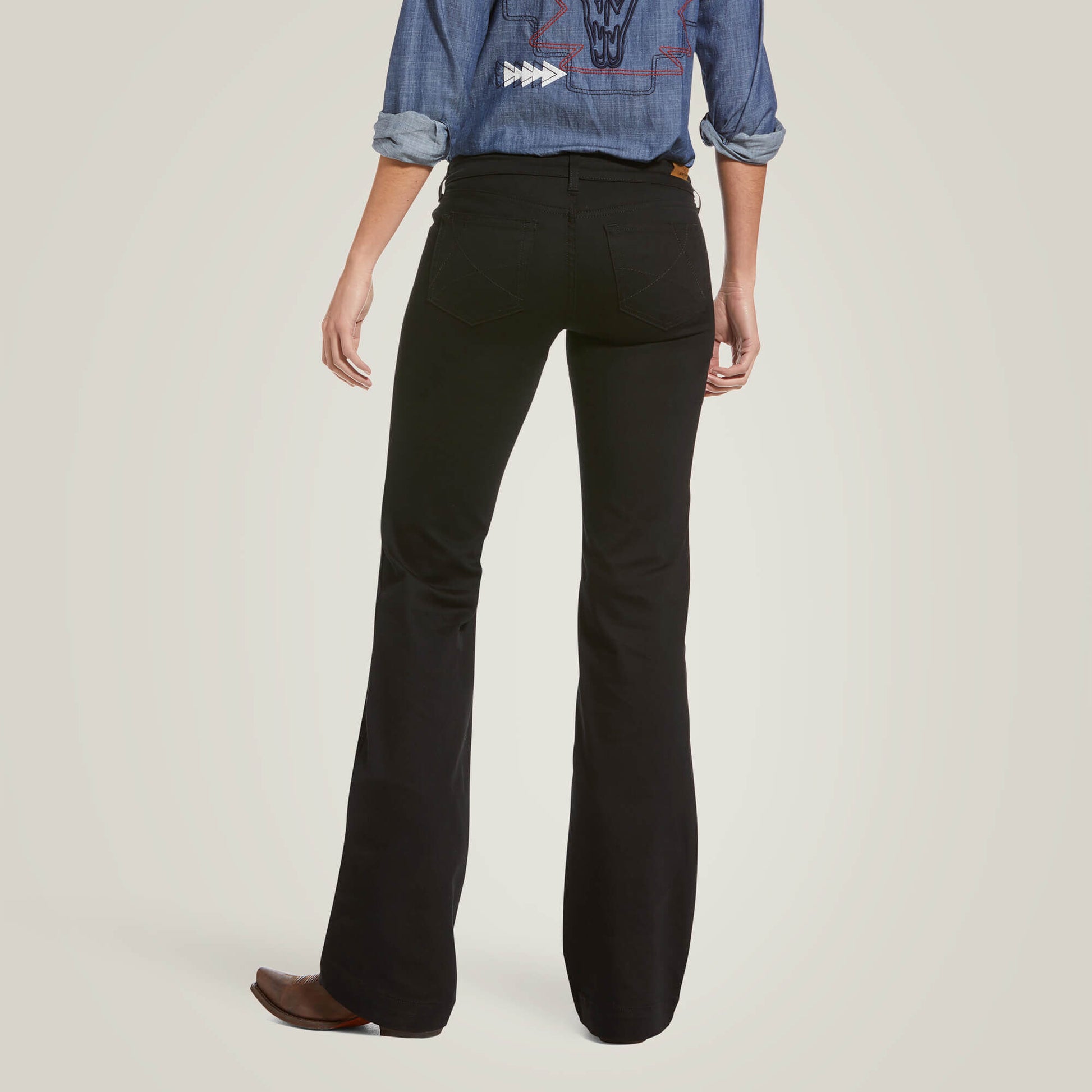 Ariat Trends Trouser Mid Rise Forever Wide Leg Pant