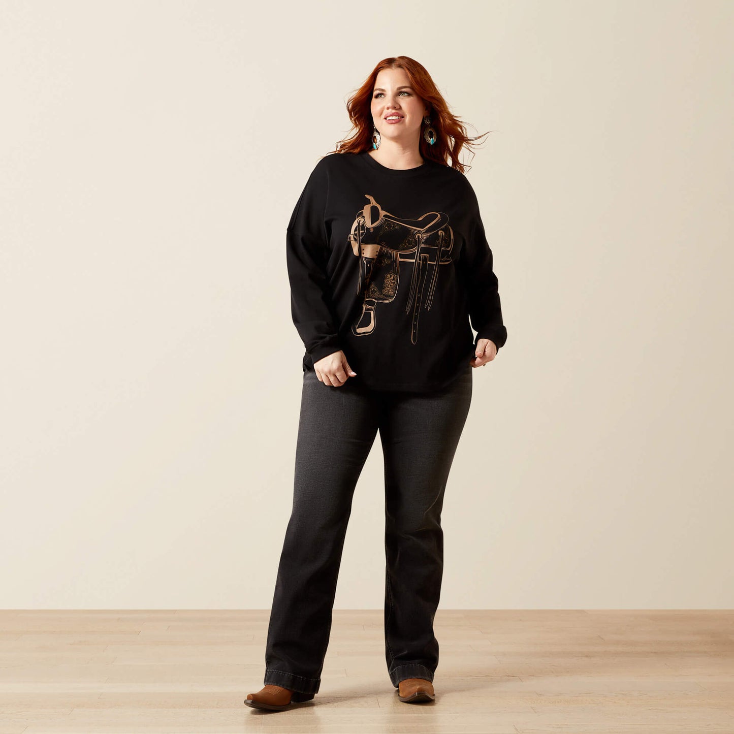 Ariat Trends Canvas Oversized T-Shirt